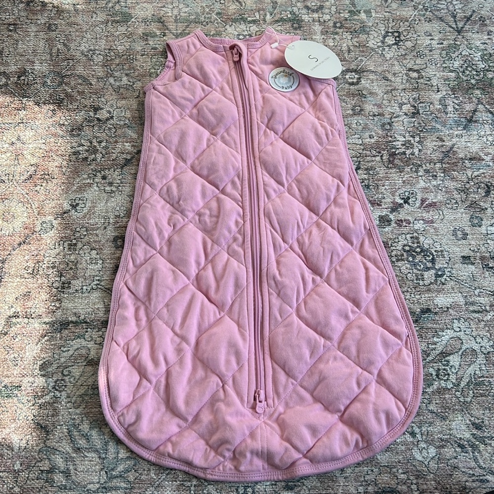 NWT Pink Dreamland Baby Weighted Sleepsack (Sz Small 0-6 Mo.)